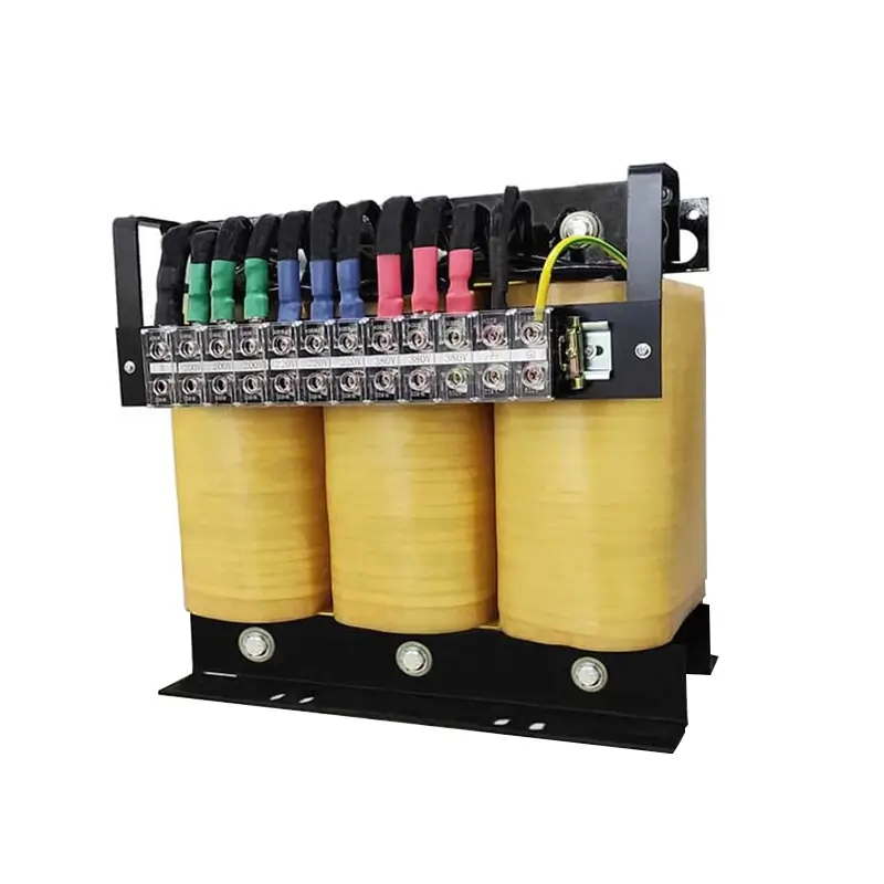 Three phase isolation transformer